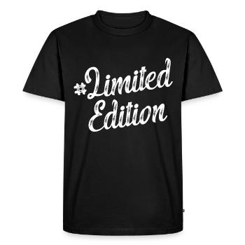 édition limitée - T-shirt Premium bio Homme - noir - Devant - Nico (187cm)