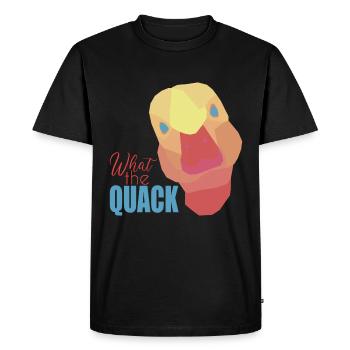 Canard - T-shirt Premium bio Homme - noir - Devant - Nico (187cm)