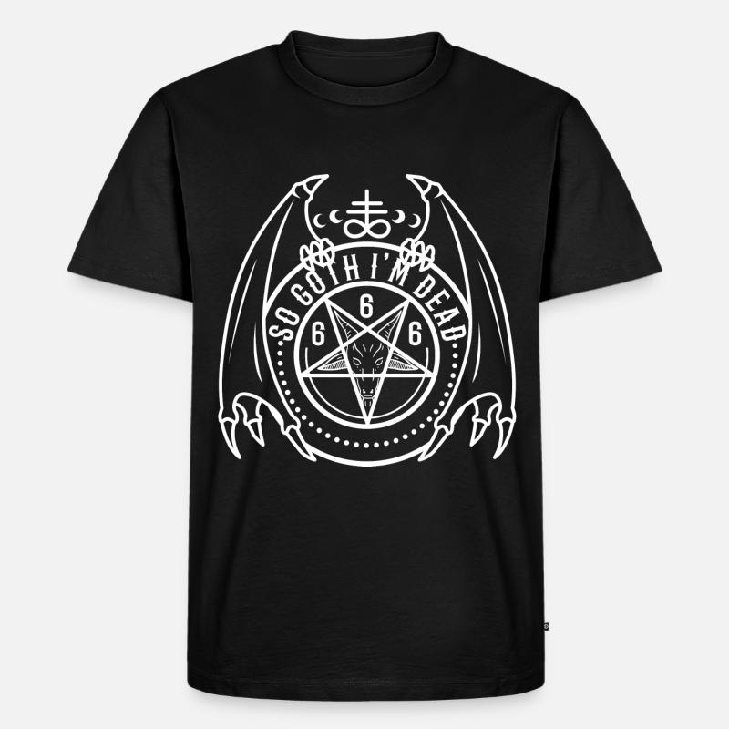 So Goth I'm Dead - Männer Premium Bio T-Shirt - Schwarz
