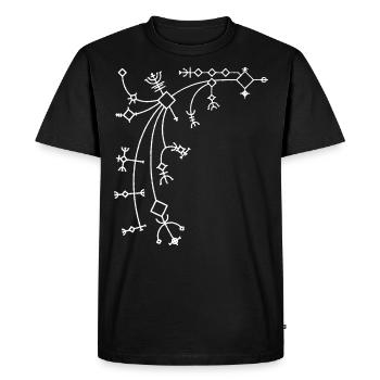 God of War Ragnarok Leviathan Axe - Men's Premium Organic T-Shirt - black - Front - Nico (187cm)