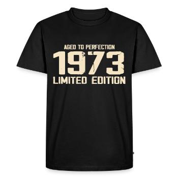 1973 Limited edition 1973 Birthday 1973 Retro - Men's Premium Organic T-Shirt - black - Front - Nico (187cm)