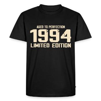 1994 Edition limitée 1994 Anniversaire 1994 Rétro - T-shirt Premium bio Homme - noir - Devant - Nico (187cm)