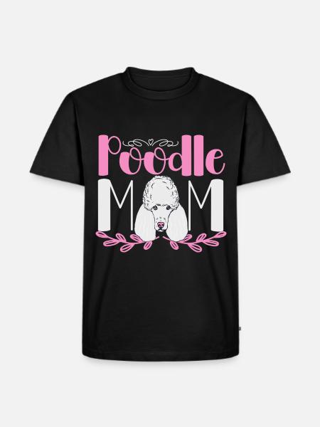 Poodle Mama Dog Poodle Mama - Men's Premium Organic T-Shirt - black