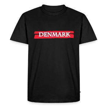 Danemark Danemark Danemark - T-shirt Premium bio Homme - noir - Devant - Nico (187cm)