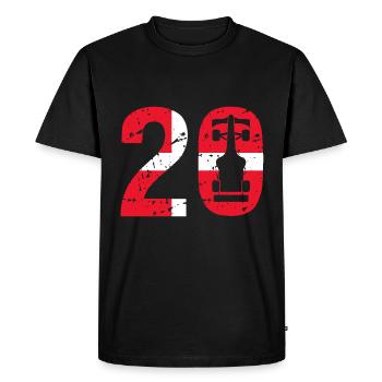 20 Formula Racing Motorsport Denmark - Men's Premium Organic T-Shirt - black - Front - Nico (187cm)