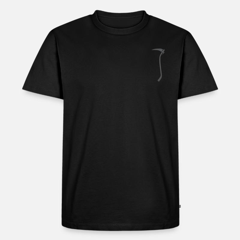 Sense (Grau) - Männer Premium Bio T-Shirt - Schwarz