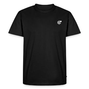 Turbo turbocharger boost pressure T-shirt - Men's Premium Organic T-Shirt - black - Front - Nico (187cm)