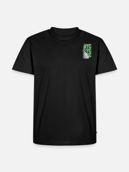 NYC Empire State - Männer Premium Bio T-Shirt - Schwarz