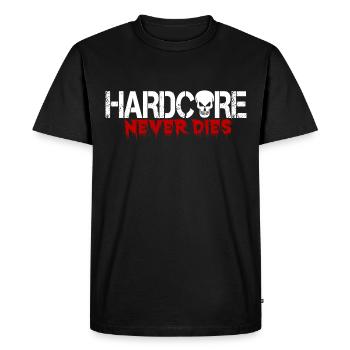 Gabber Rave Techno Hardstyle Jumpstyle - T-shirt Premium bio Homme - noir - Devant - Nico (187cm)