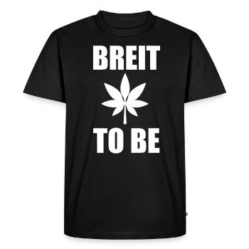 Bachelor party pothead kiffen joke - Men's Premium Organic T-Shirt - black - Front - Nico (187cm)