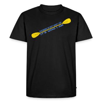 Kayak kayak Tshirt Kayak - T-shirt Premium bio Homme - noir - Devant - Nico (187cm)
