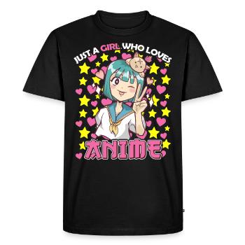 Anime Fan Japanese Culture Manga si ce n'est pas le cas - T-shirt Premium bio Homme - noir - Devant - Nico (187cm)