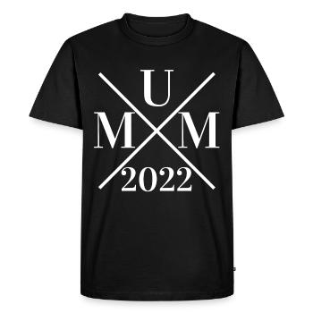Mum 2022 Mom will be gift for mom baby is coming - Men's Premium Organic T-Shirt - black - Front - Nico (187cm)