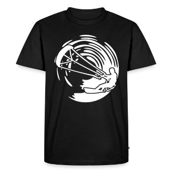Kitesurf cadeau Kiteboarding Kitesurfer Gesche - T-shirt Premium bio Homme - noir - Devant - Nico (187cm)