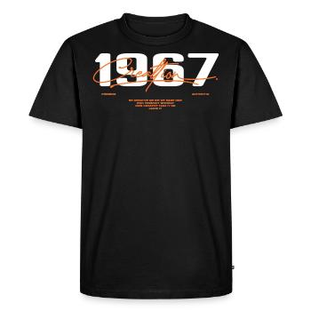 1967 Vintage Rétro 1967 Cadeau D'anniversaire 1967 - T-shirt Premium bio Homme - noir - Devant - Nico (187cm)