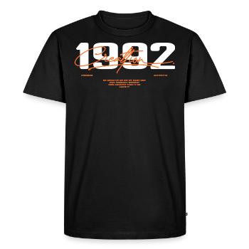 1992 Vintage Rétro 1992 Cadeau D'anniversaire 1992 - T-shirt Premium bio Homme - noir - Devant - Nico (187cm)