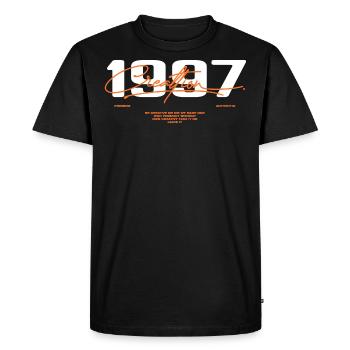1997 Vintage Retro 1997 Birthday Gift 1997 - Men's Premium Organic T-Shirt - black - Front - Nico (187cm)