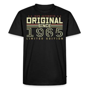 Original 1965 Cadeau Anniversaire 1965 Rétro 1965 - T-shirt Premium bio Homme - noir - Devant - Nico (187cm)