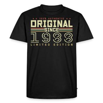 Original 1988 Cadeau Anniversaire 1988 Rétro 1988 - T-shirt Premium bio Homme - noir - Devant - Nico (187cm)