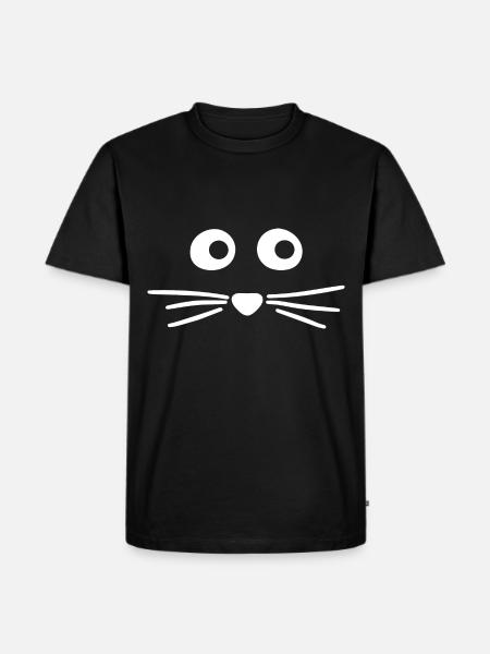 Mouse Cute Mouse Look - Men's Premium Organic T-Shirt - black