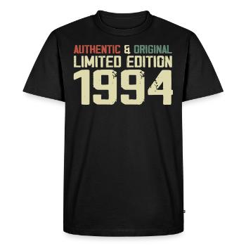 1994 Cadeau Anniversaire 1994 Vintage 1994 Rétro - T-shirt Premium bio Homme - noir - Devant - Nico (187cm)