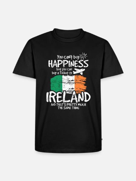 Ireland - Men's Premium Organic T-Shirt - black
