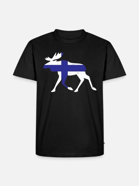 Finlande - T-shirt Premium bio Homme - noir