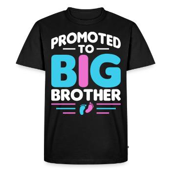 Brother-to-be-brother-to-be - Men's Premium Organic T-Shirt - black - Front - Nico (187cm)