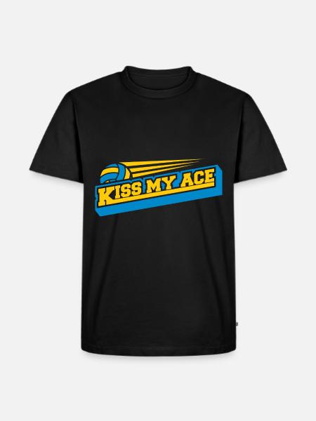 Volleyball Beach Volleyball - Men's Premium Organic T-Shirt - black