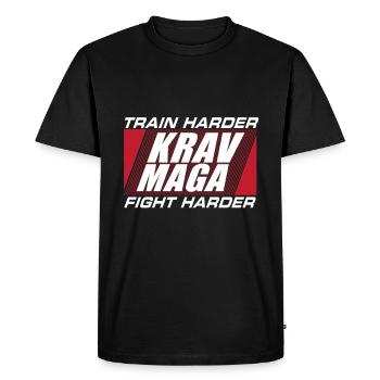 Krav Maga - T-shirt Premium bio Homme - noir - Devant - Nico (187cm)