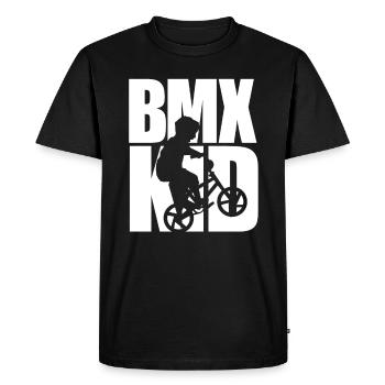 BMX Bicycle Kids - T-shirt Premium bio Homme - noir - Devant - Nico (187cm)