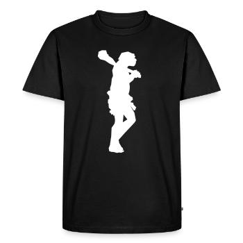 Néandertal - T-shirt Premium bio Homme - noir - Devant - Nico (187cm)