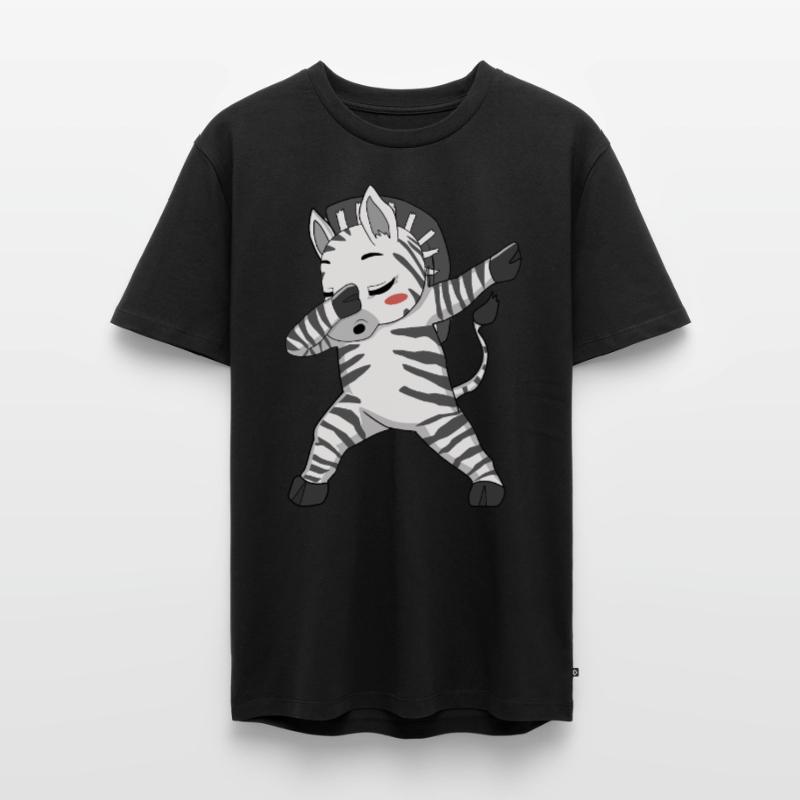 Dabbing Zebra Dab Dance Zebras Men's Premium Organic T-Shirt