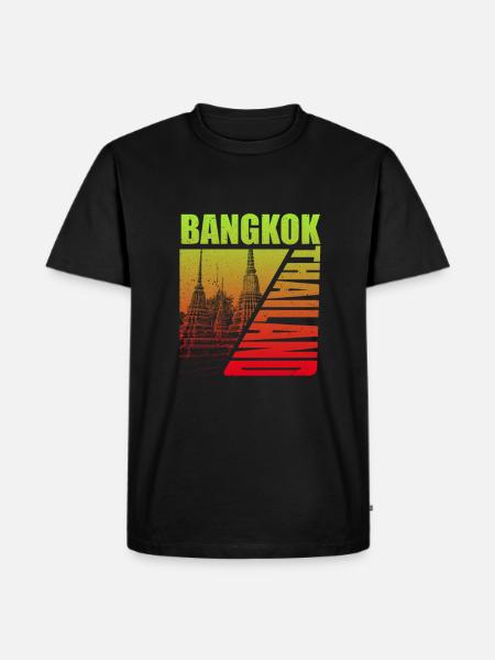 Bangkok - Men's Premium Organic T-Shirt - black