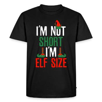 Elf Klein Christmas Elfes cadeau de conte de fées enfant - T-shirt Premium bio Homme - noir - Devant - Nico (187cm)