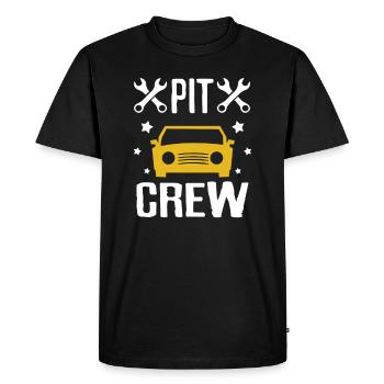Car repair - Men's Premium Organic T-Shirt - black - Front - Nico (187cm)