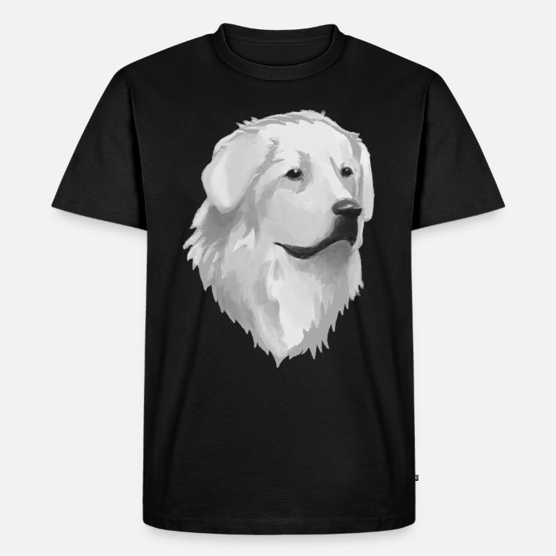 Pyrenäenberghund - Männer Premium Bio T-Shirt - Schwarz