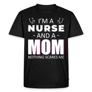Nurse nurse - Men's Premium Organic T-Shirt - black - Front - Nico (187cm)