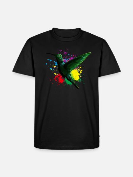 Bird - Men's Premium Organic T-Shirt - black