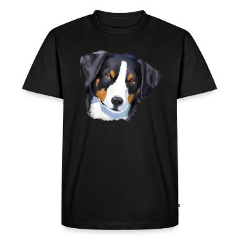 Appenzeller Sennenhund - T-shirt Premium bio Homme - noir - Devant - Nico (187cm)