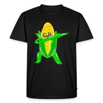 Dancing Taps Abrocken Beaten Dancen Corn - Men's Premium Organic T-Shirt - black - Front - Nico (187cm)