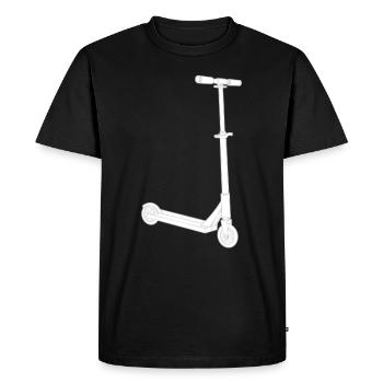 Scooter - Men's Premium Organic T-Shirt - black - Front - Nico (187cm)