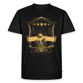 Dark Academia Cottagecore Goblincore Aesthetic Art - T-shirt Premium bio Homme - noir - Devant - Nico (187cm)