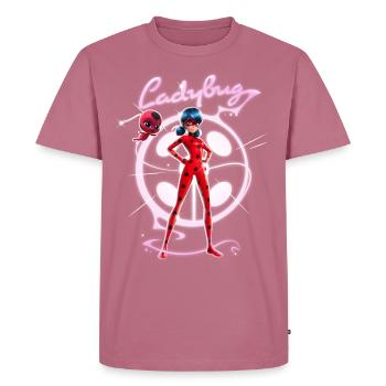 Miraculous Ladybug Mit Tikki - Männer Premium Bio T-Shirt - Mauve - Vorne - Nico (187cm)