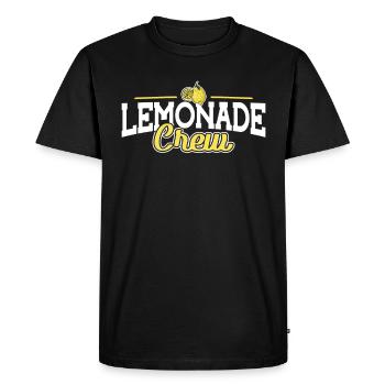 Lemonade Crew Lemonade Stand - T-shirt Premium bio Homme - noir - Devant - Nico (187cm)