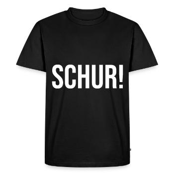 Schur Platt Siegerland Wittgenstein - Men's Premium Organic T-Shirt - black - Front - Nico (187cm)