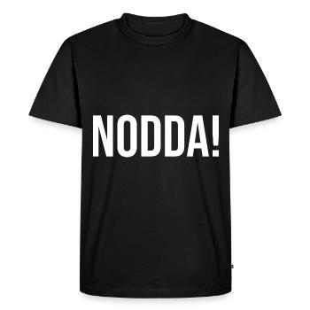 Nodda Platt Siegerland Wittgenstein - Men's Premium Organic T-Shirt - black - Front - Nico (187cm)