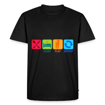 Euphonium Proverbs Funny Funny Humor Saying - Men's Premium Organic T-Shirt - black - Front - Nico (187cm)