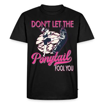 Karate Taekwondo Martial Arts Karate Mma Kick Box - Men's Premium Organic T-Shirt - black - Front - Nico (187cm)