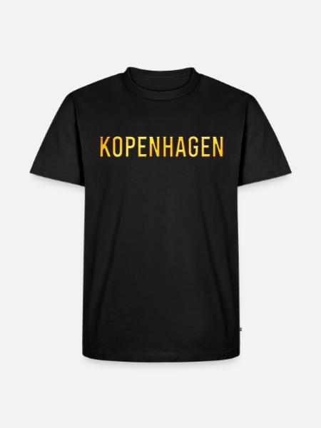 Copenhagen - Men's Premium Organic T-Shirt - black
